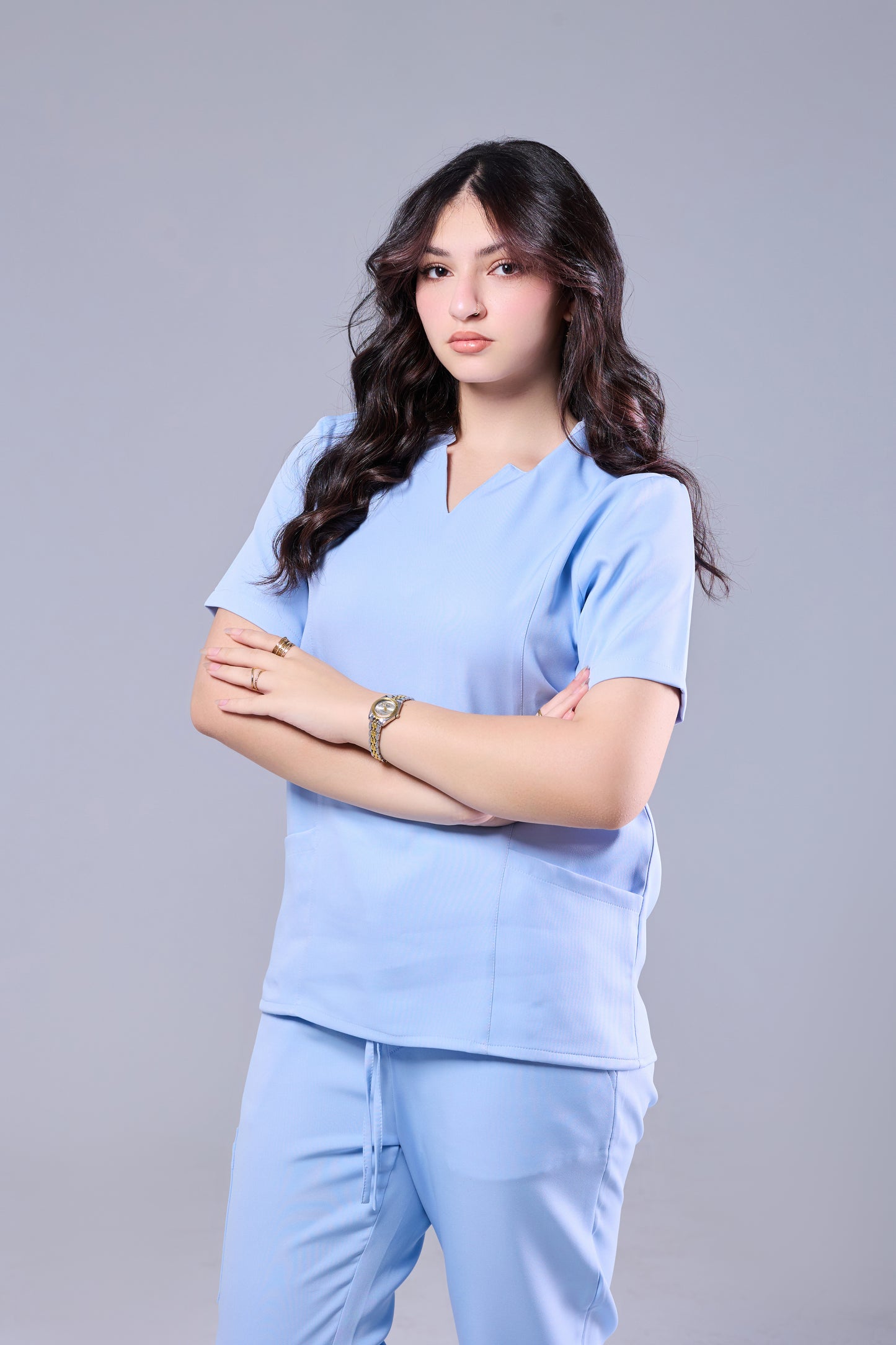 V NECK SCRUB