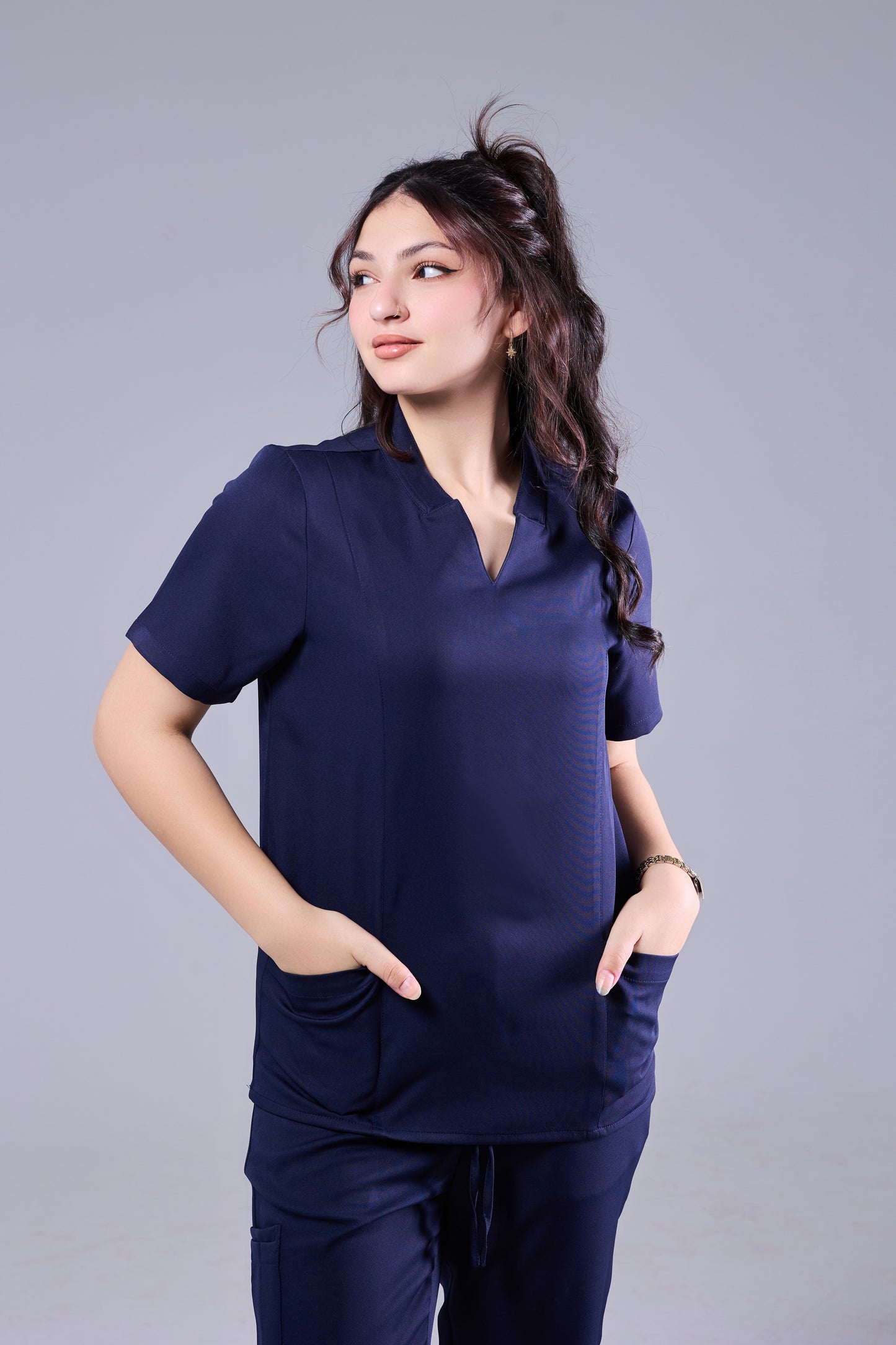 V NECK SCRUB